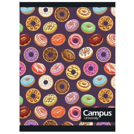 Cuaderno Campus 48 Hojas Cuadriculado Donas
