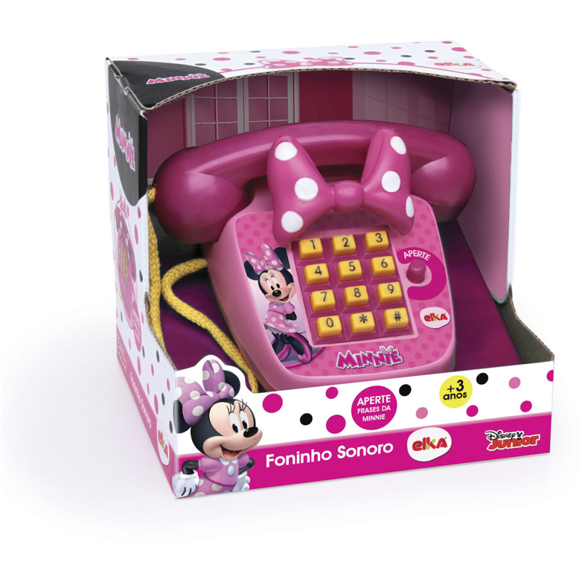 Teléfono Infantil Minnie con Sonido 