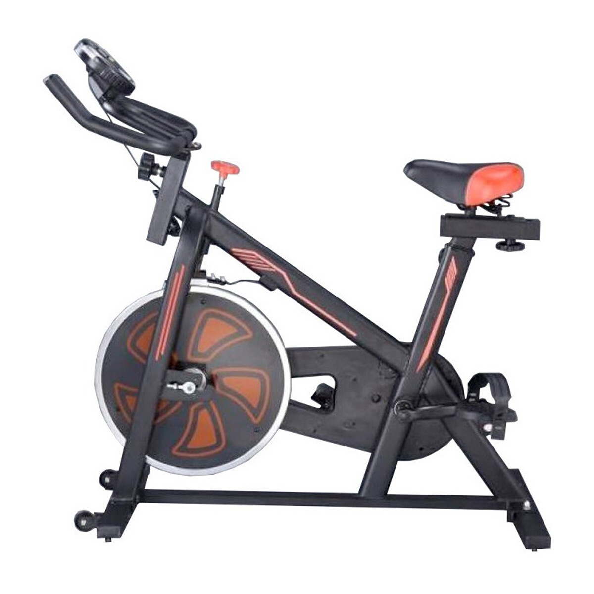 BICICLETA FIJA DE SPINNING AJUSTABLE ASIENTO AJUSTABLE 
