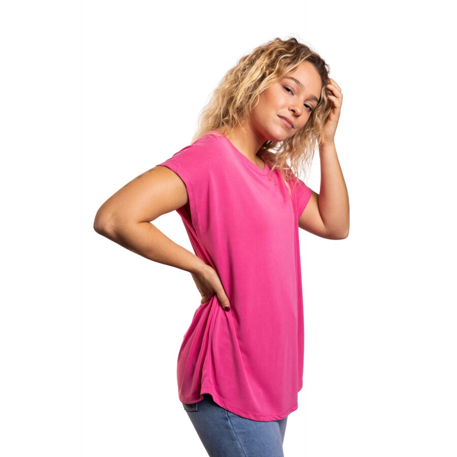 CHERRY REMERA FUXIA