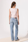 JEANS STRAIGHT WASH Celeste