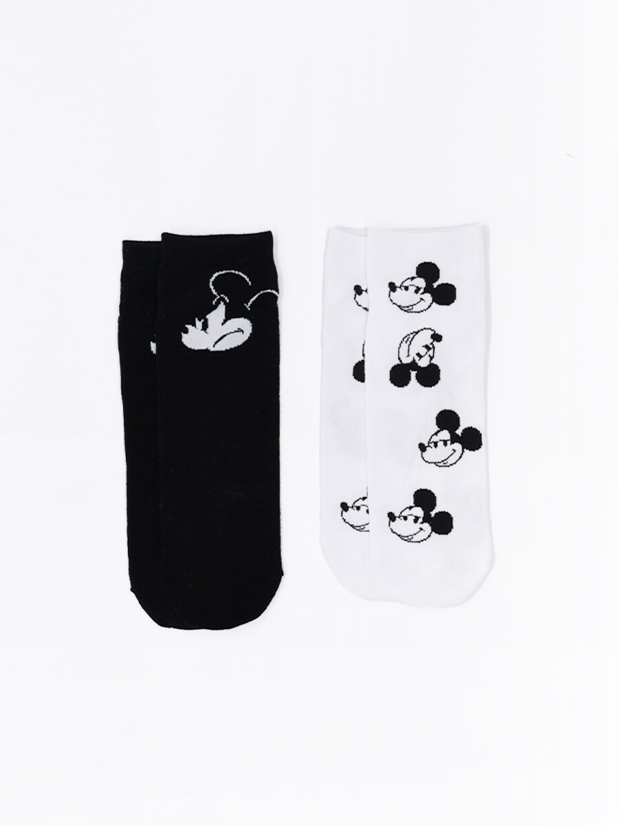 MEDIAS MICKEY ANGRY PACK X2 - VARIANTE 1 