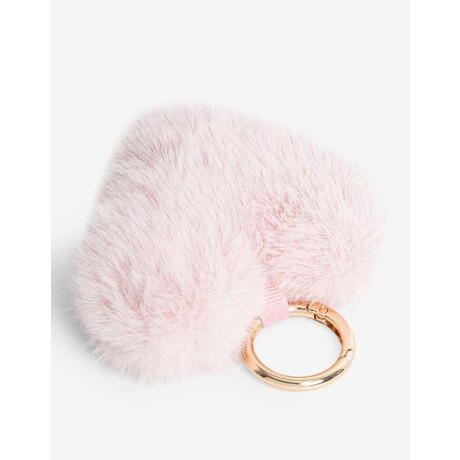 Llavero Y Bag Charm Corazón Combinacion Bicolor