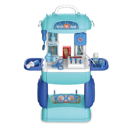 Juego De Rol Set De Doctor Hospital En Valija 23 Accesorios Jug007009