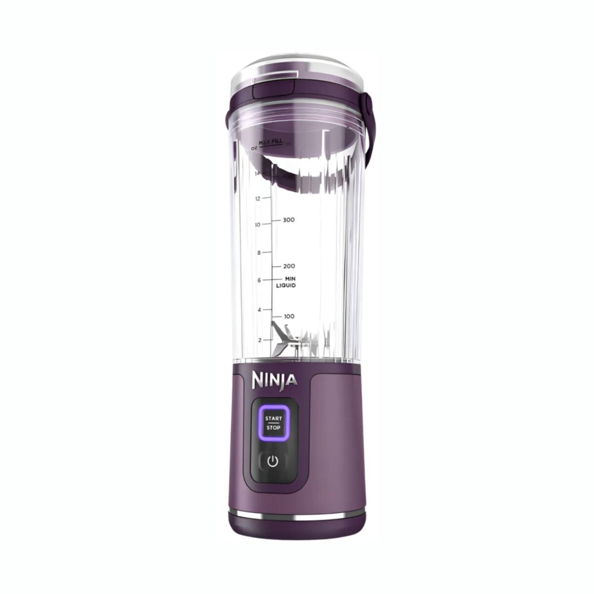 Licuadora Portátil NINJA Blast 50W Capacidad 470ml Vaso De Plástico - Purple 