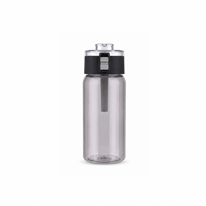 Botella Transparente 550mL Black