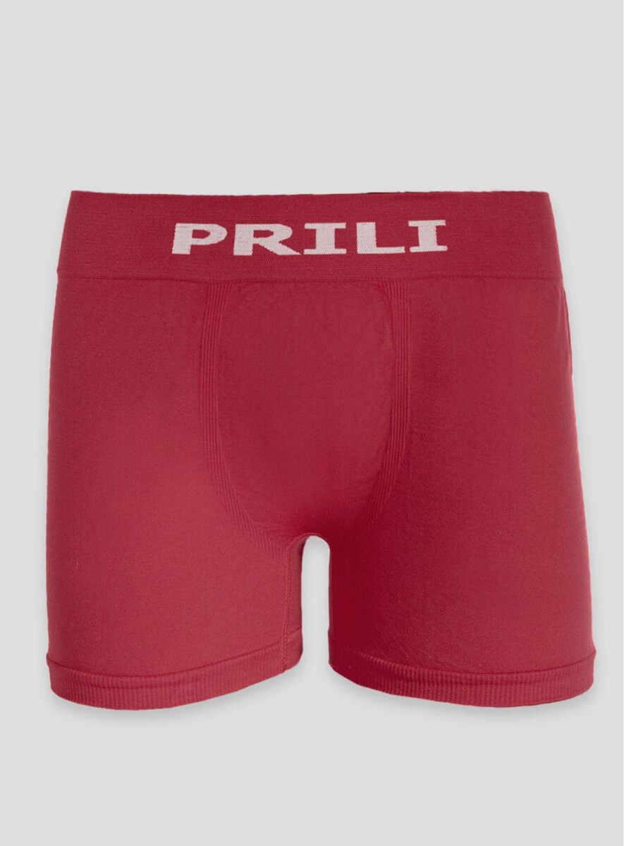 Boxer con pretina ancha - Rojo 