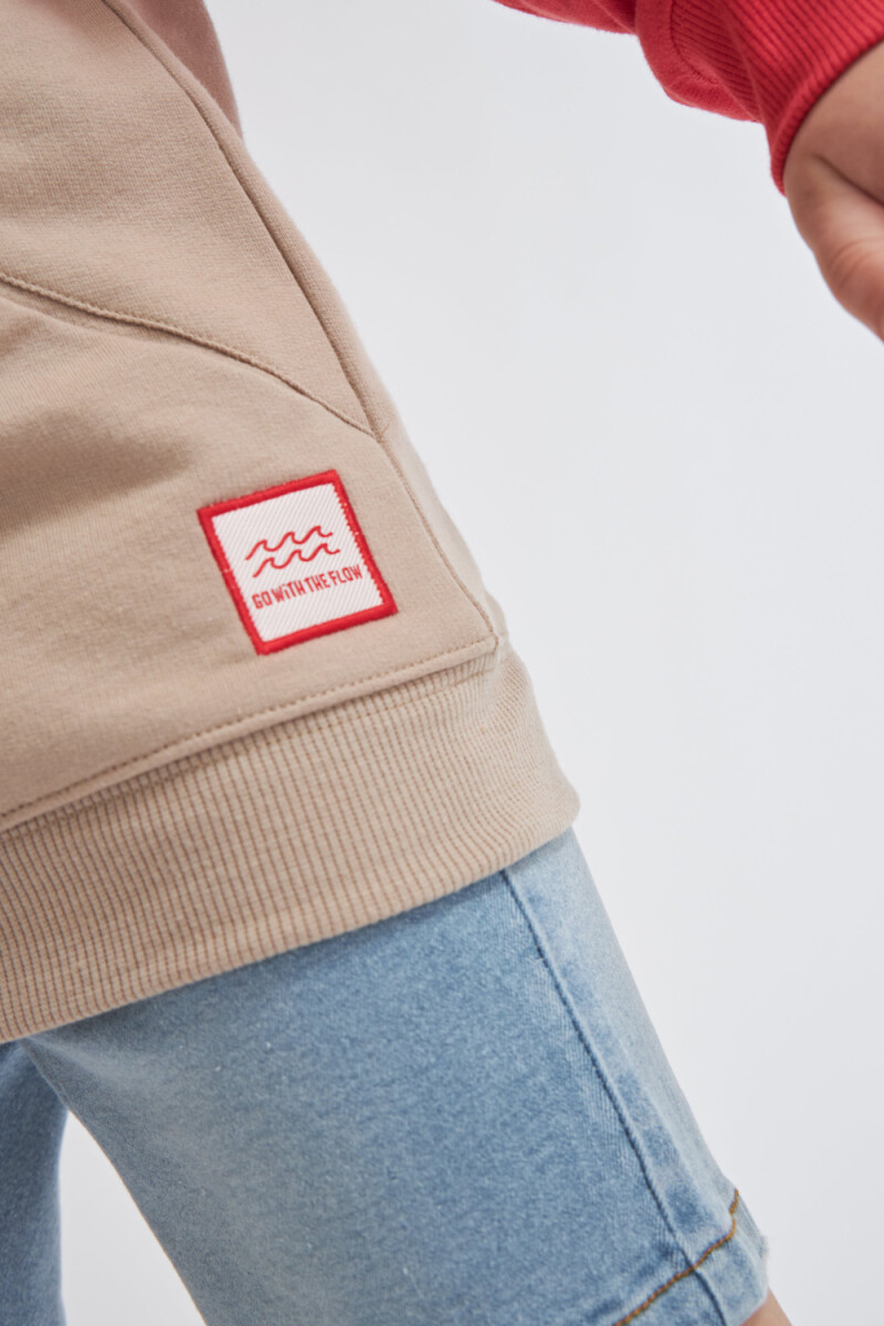 Chaqueta deportiva liviana con capucha Rojo