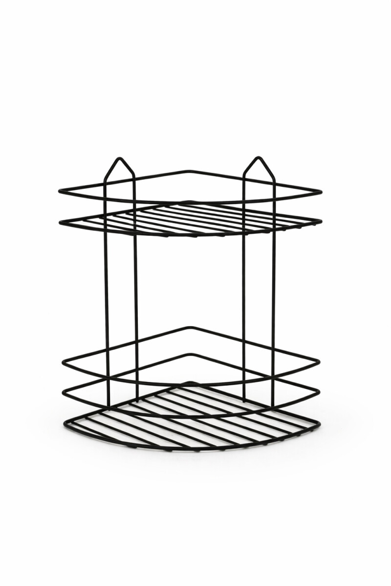 ORGANIZADOR METAL DOBLE - NEGRO 