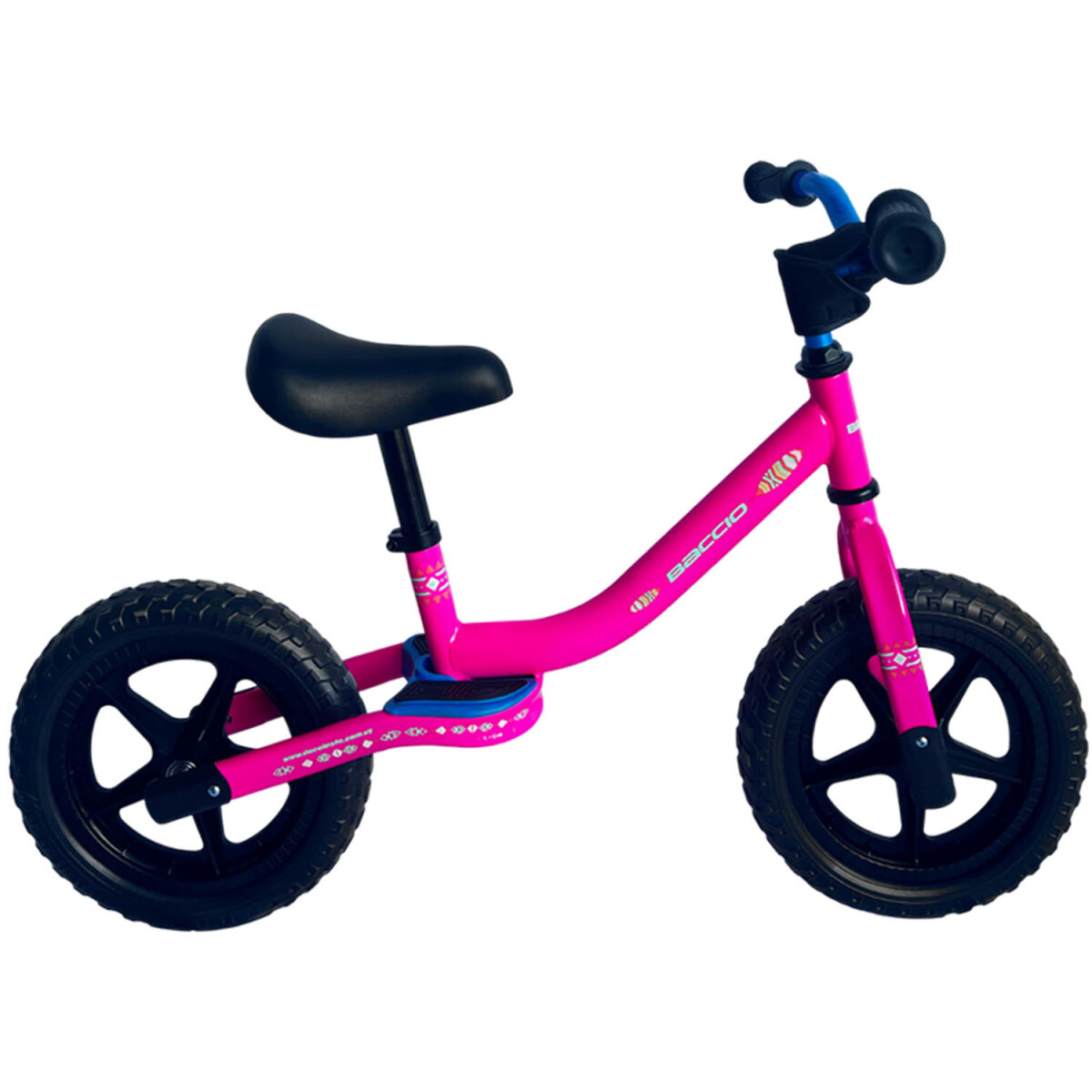 Bicicleta Baccio Balance rodado 12 - FUCSIA - TURQUESA 