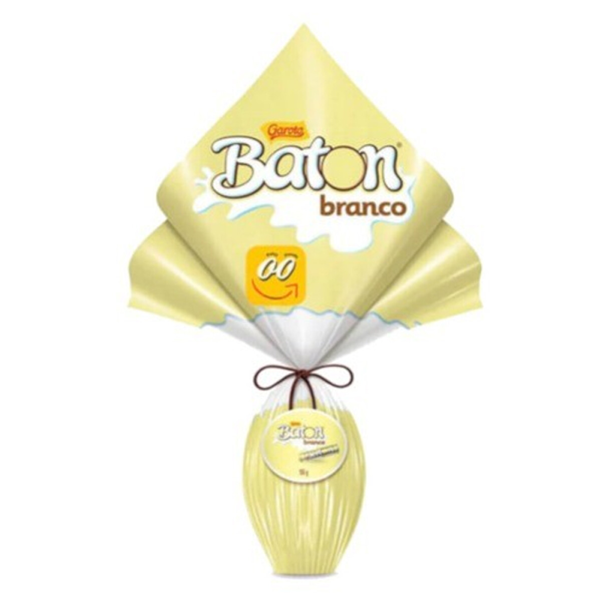 HUEVO PASCUA GAROTO N15 BATON BLANCO 186GRS + NESTLE 80GRS GRATIS 