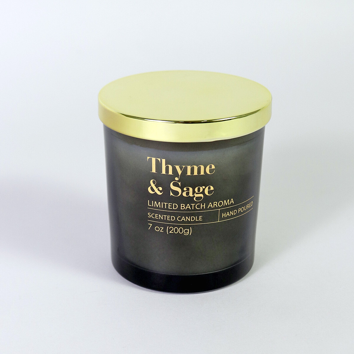 VELA AROMATICA THYME Y SAGE 8.5X9CM 