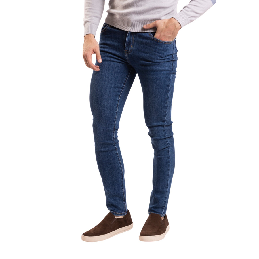 SNAKE JEAN DK BLUE