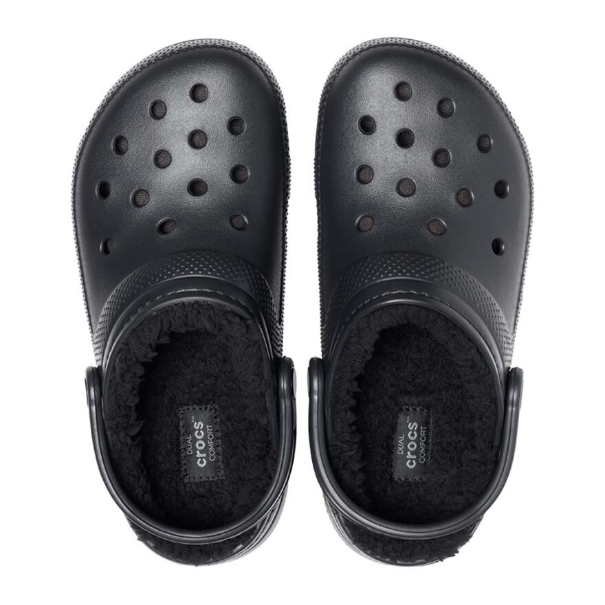 Crocs Classic Lined Clog - Unisex Black/black