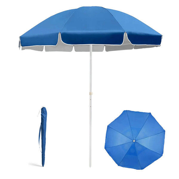 Sombrilla de Playa 2.28m IBK-SOM001 azul Sombrilla de Playa 2.28m IBK-SOM001 azul