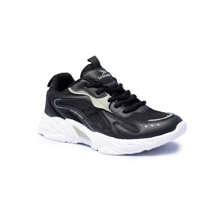 Calzado deportivo Dama LeGroupe BLACK/GREEN