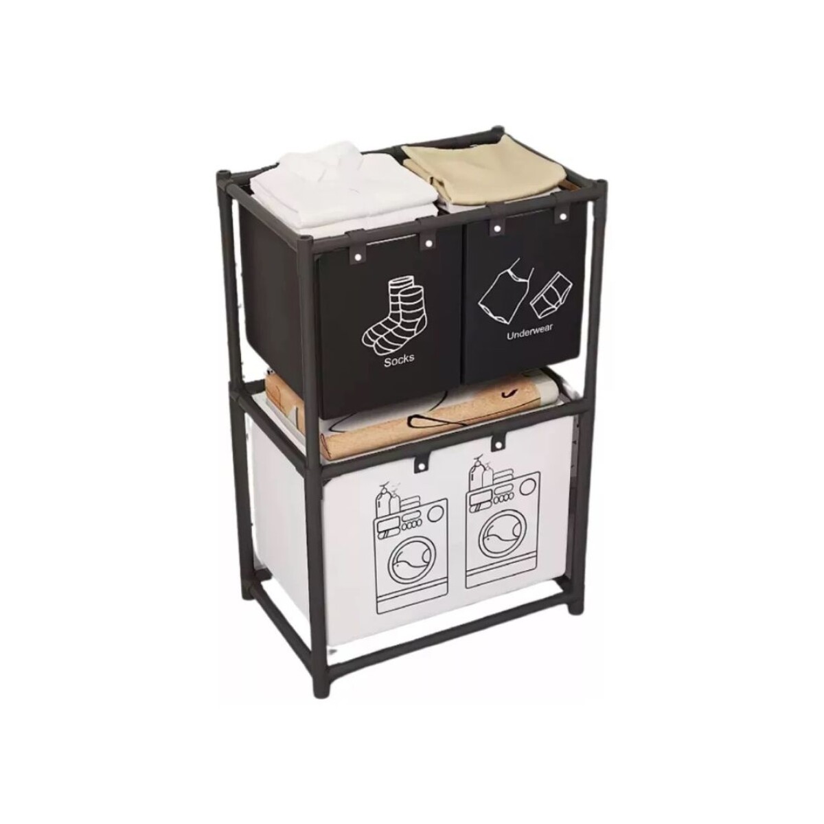 ORGANIZADOR ROPA LAVADORA DOBLE 