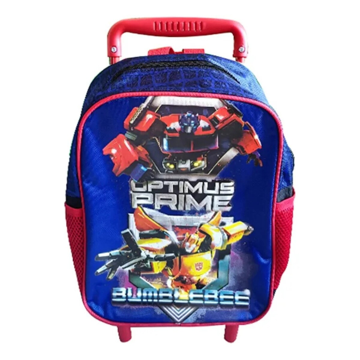 Mochila Habro Escolar Con Carro Transformers 