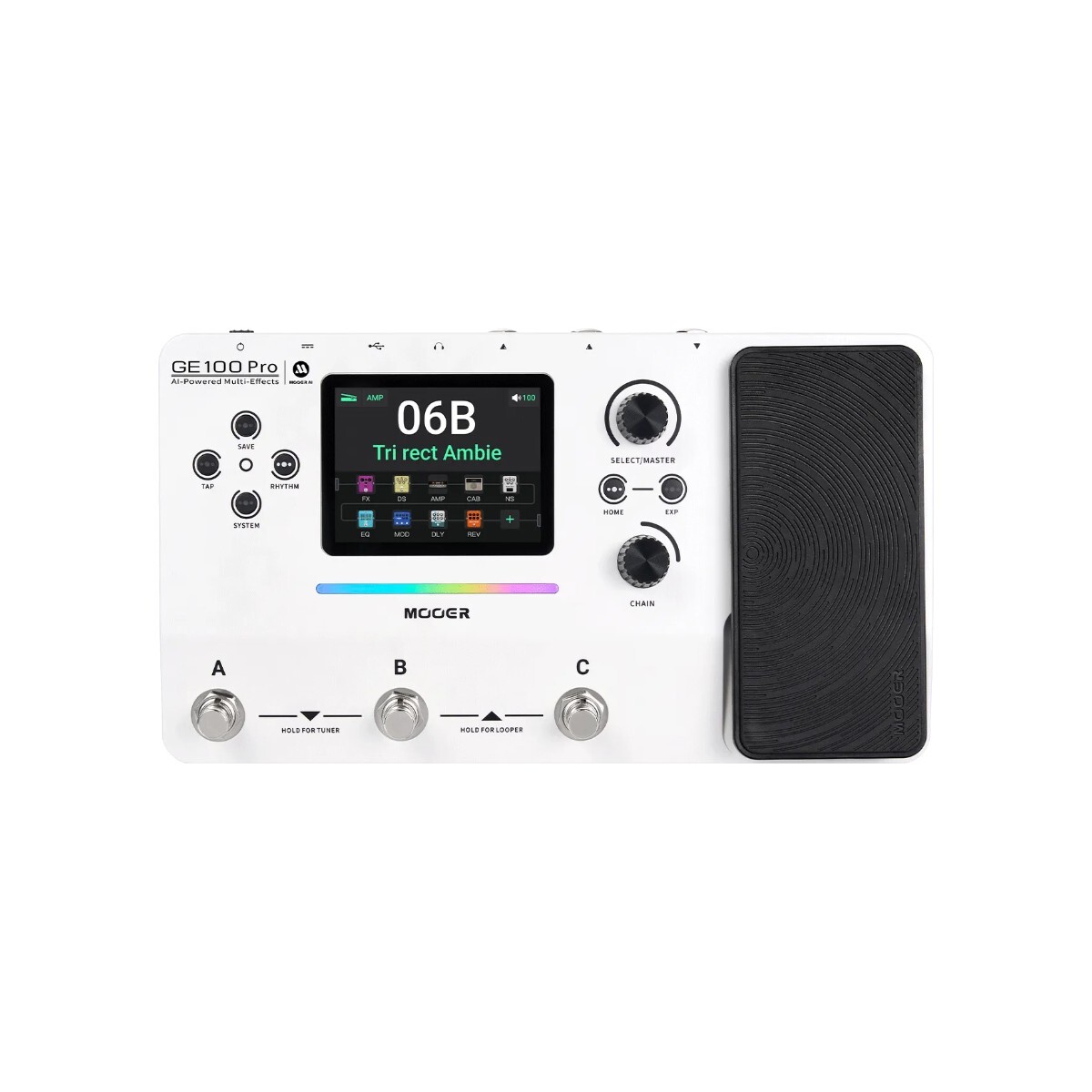 Pedal Multiefectos Mooer Ge100 Pro 