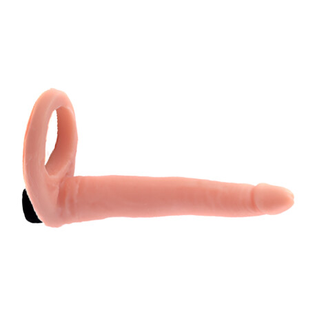 Anillo Hot Finger Largo Con Vibrador Piel