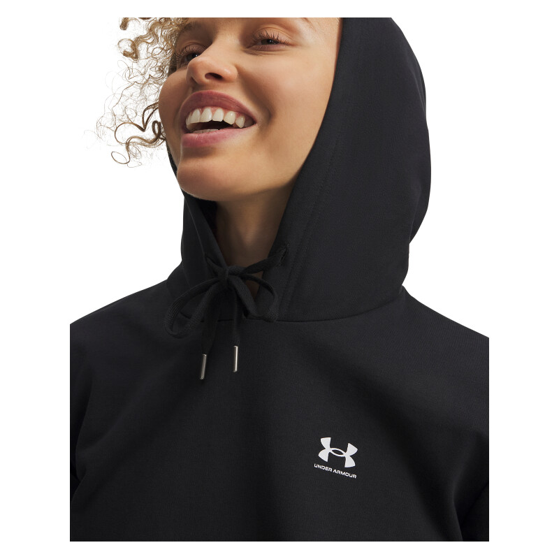 Buzo Under Armour Sport Terry Hoodie Mujer 6011015-001 Negro
