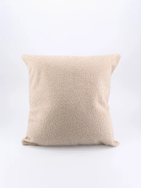 FUNDA DE ALMOHADON BOUCLE NATURAL