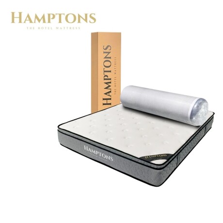 Colchon de resortes 2 plazas Hamptons Hybrid Ruthenium Colchon de resortes 2 plazas Hamptons Hybrid Ruthenium