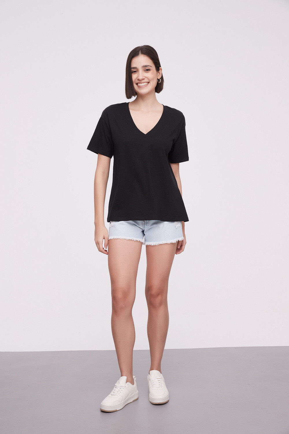 Remera Matteis Negro