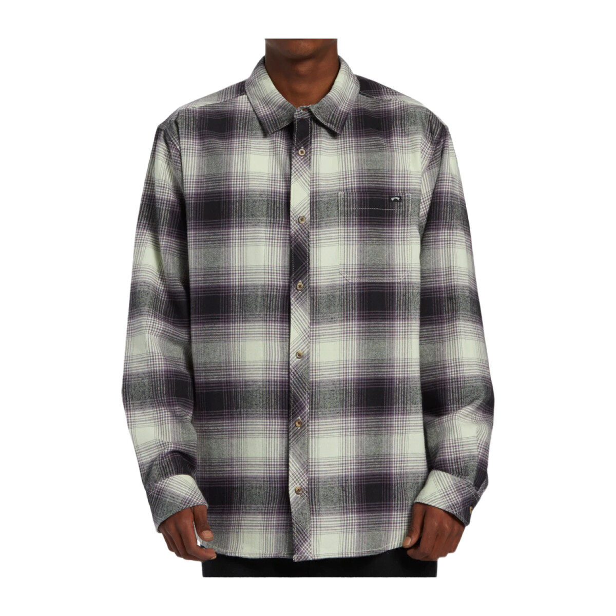 Camisa Ml Billabong Coastline Flannel - Multicolor 