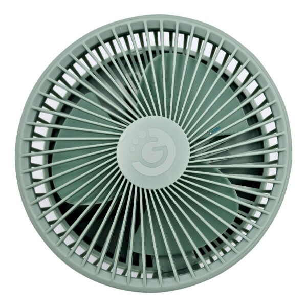 Ventilador Portatil Recargable Extensible 3 Velocidades Color Variante Verde oscuro