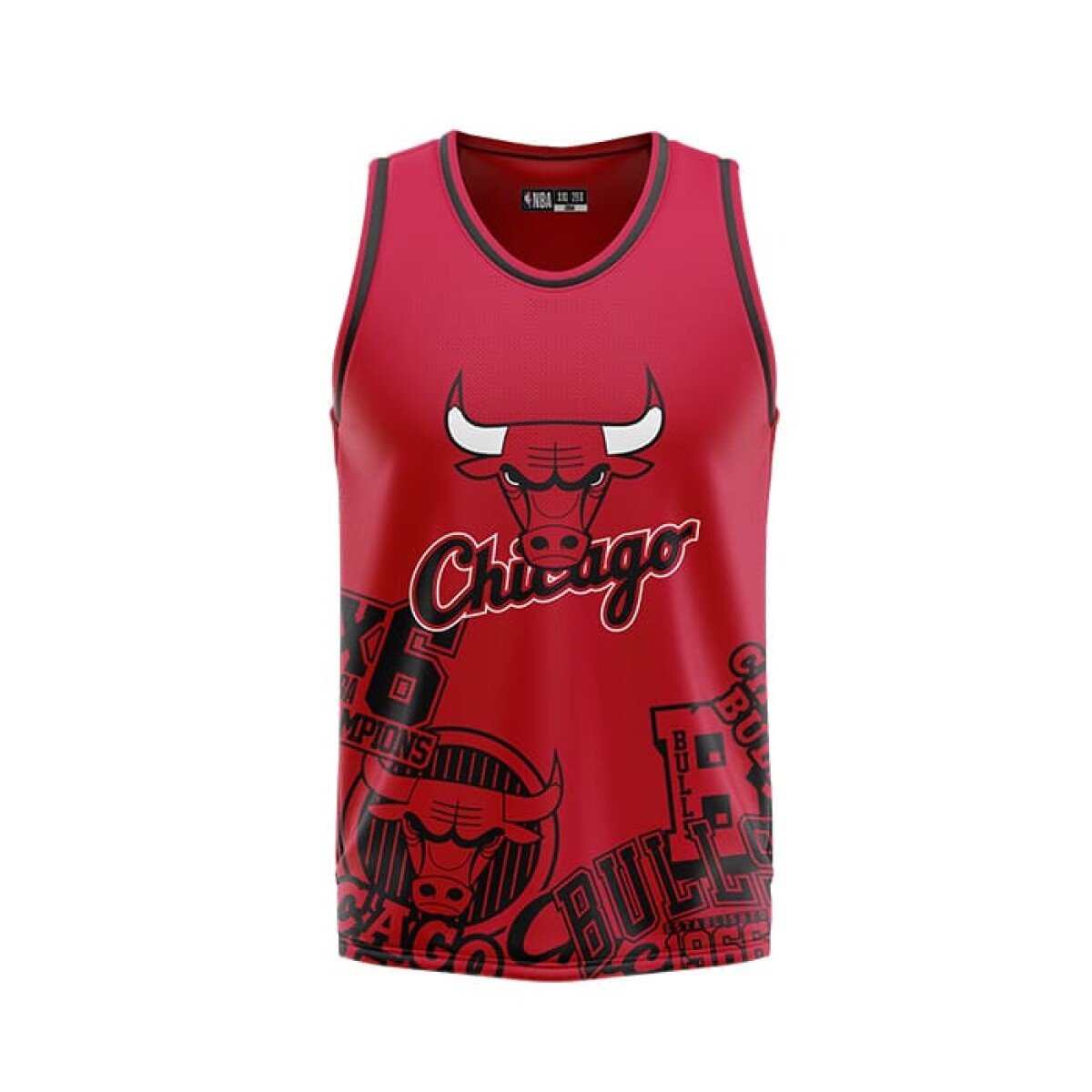 Musculosa NBA Chicago Bulls de Hombre - NBATT523207-RD1 - Rojo 