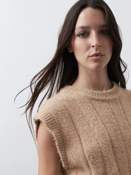 CHALECO D.CASSIN HUANUCO BEIGE