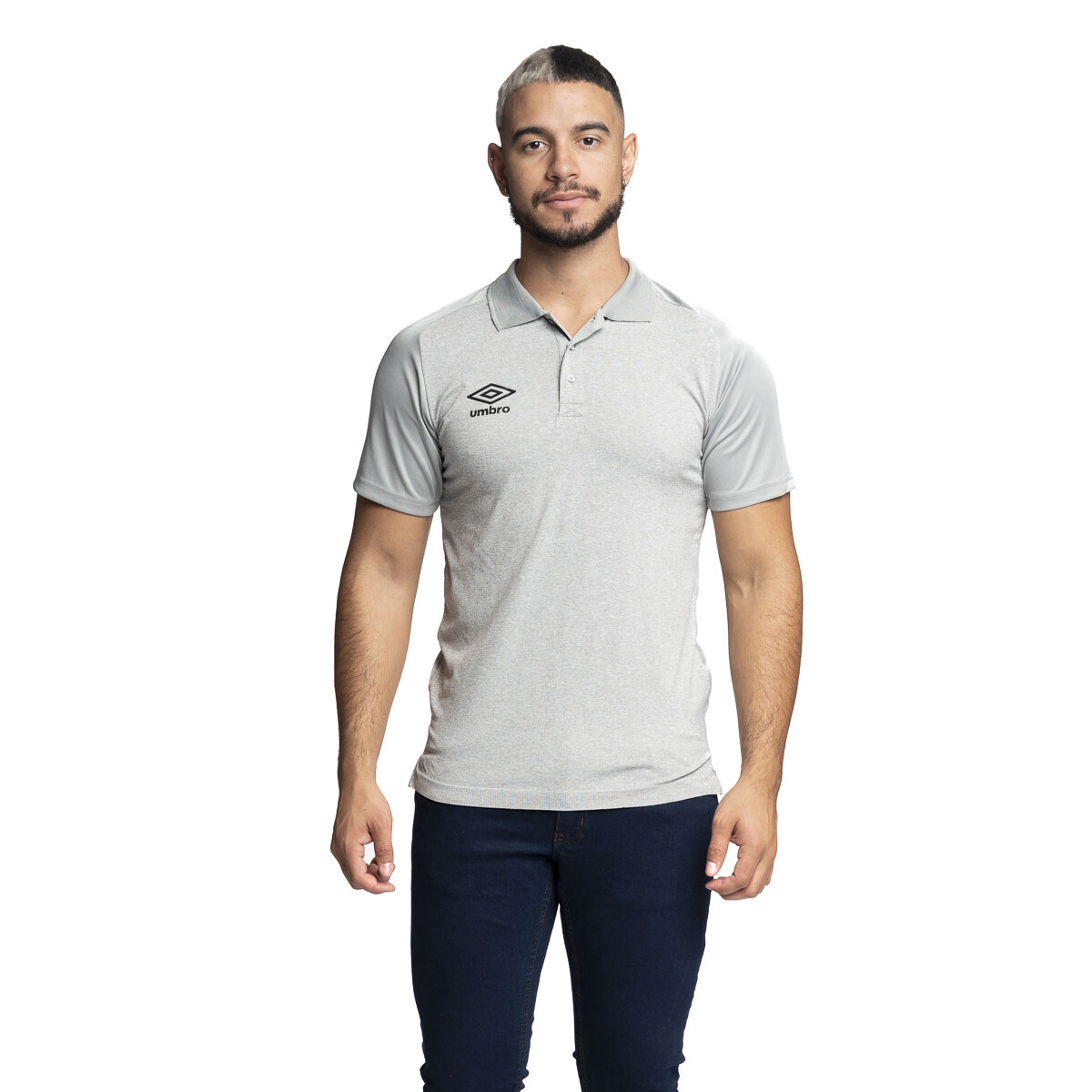 Remera Polo M/C Umbro Hombre - 5m5 