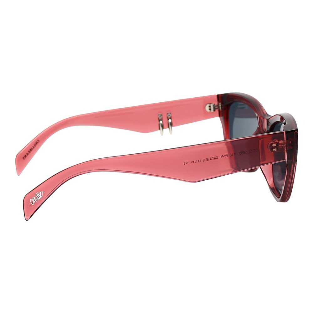 Lentes De Sol Anitta Cuadrado Negro/Cherry