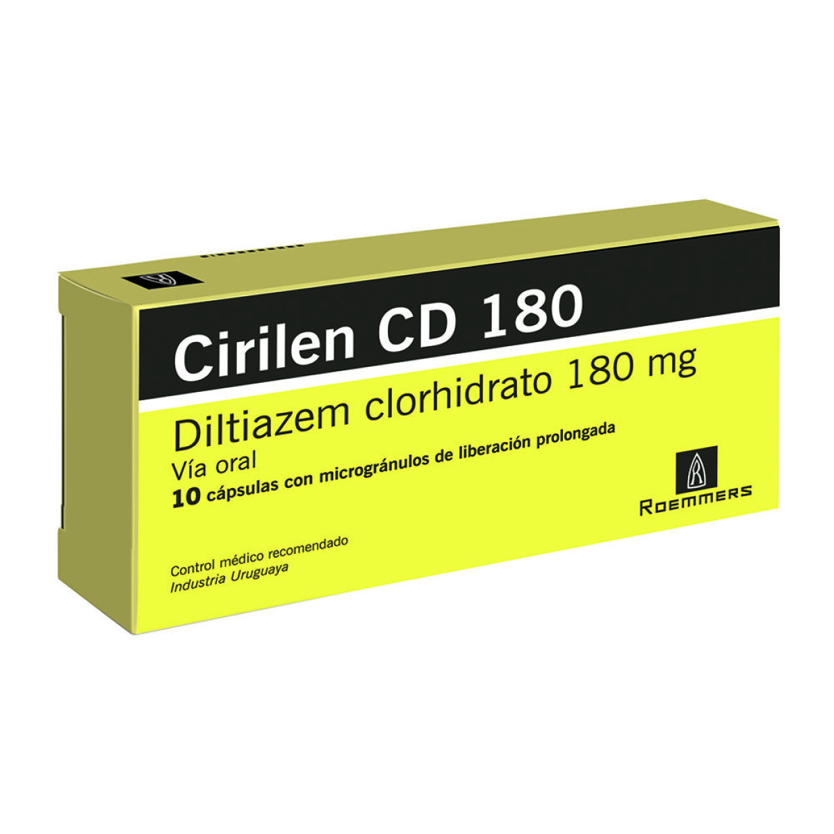 Cirilen Cd 180mg x 10 CAP 