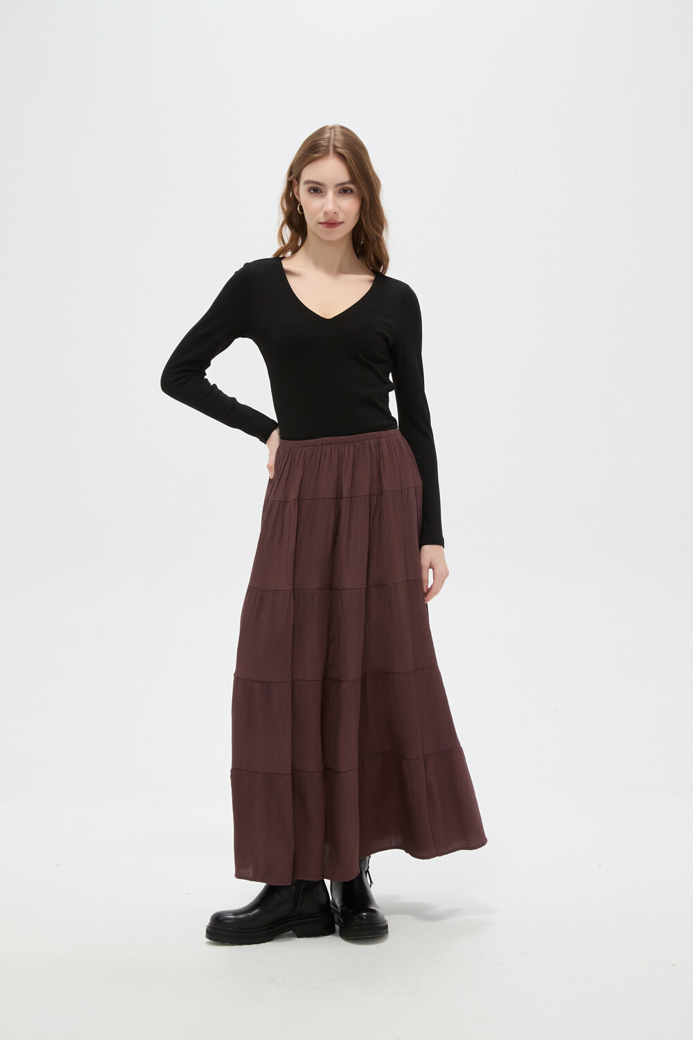 Falda Nauvine Chocolate