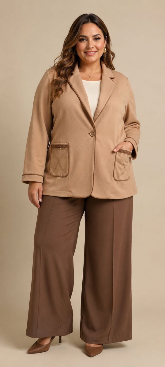 BLAZER FELICIA - Camel 