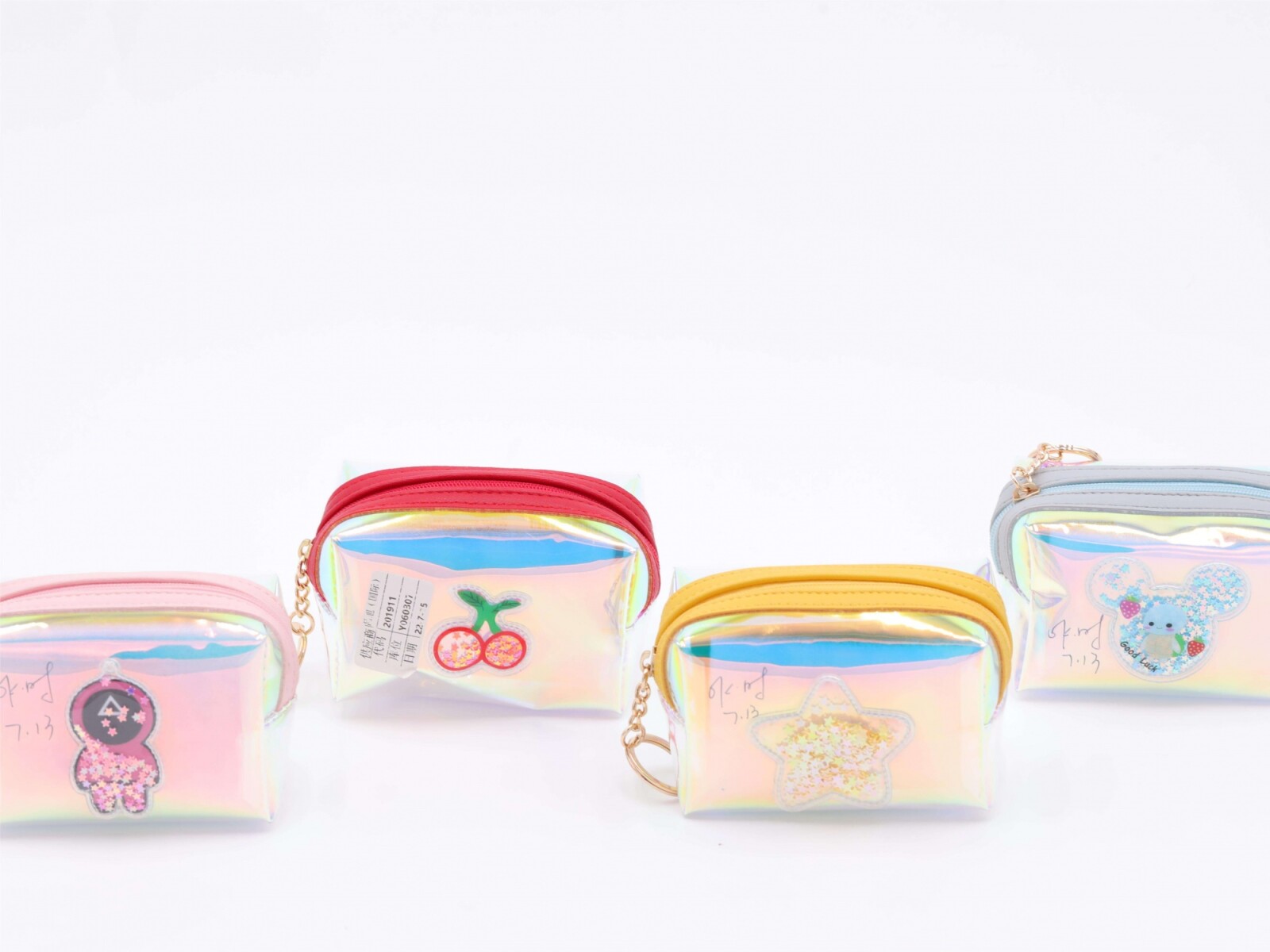 MONEDERO LÁSER (COLORIDO) 