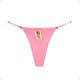 Tanga Colaless Ajustable De Algodón Rosa Talla L-XL