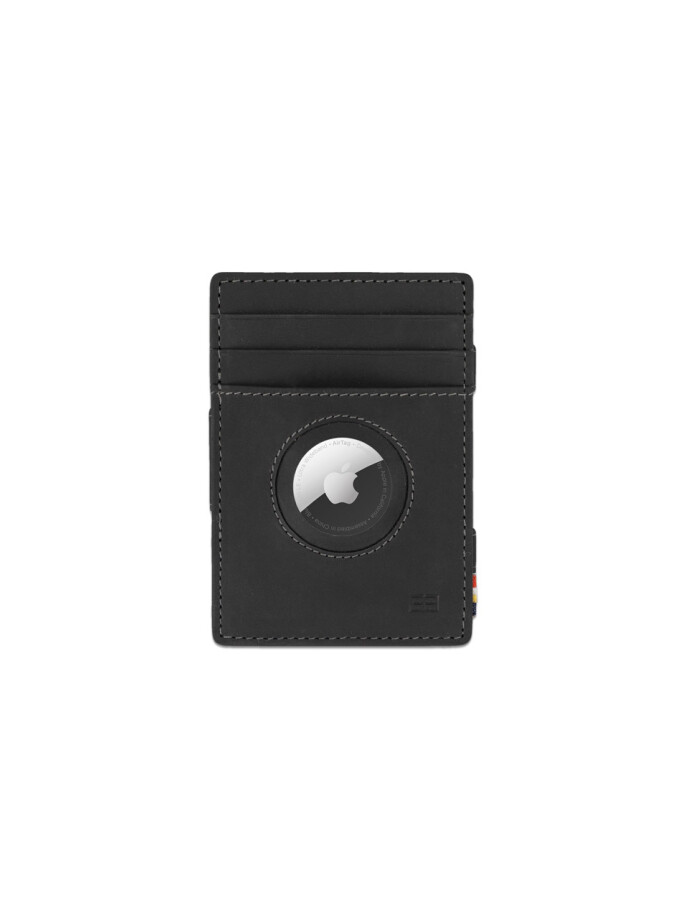ESSENZIALE MAGIC AIRTAG WALLET CARBON BLACK
