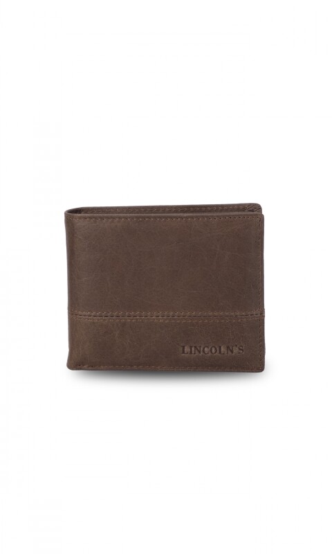 BILLETERA HOMBRE GOYA TOSTADO