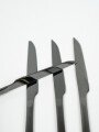 Cuchillo De Postre Asher Set 4un. Negro Brillante Color Unico