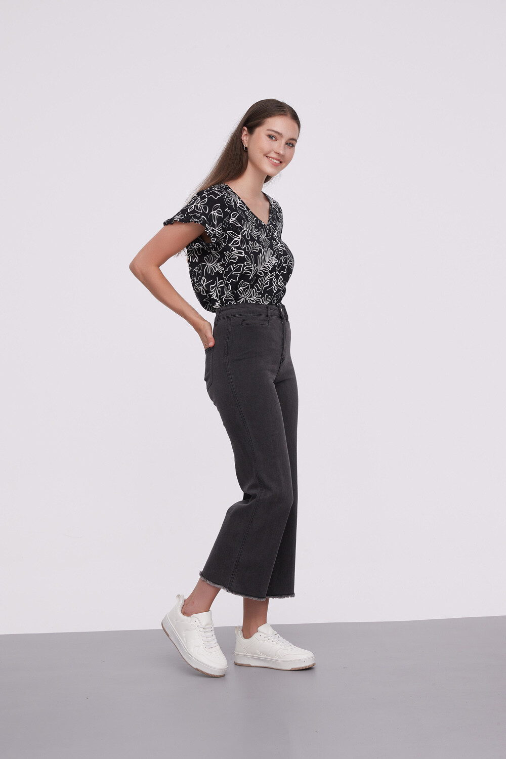 Pantalon Sohan Gris Medio