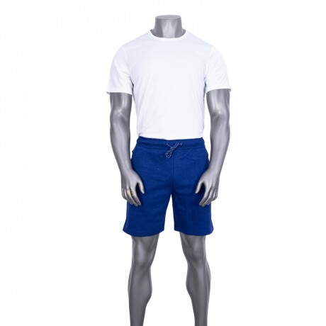 Short MM Moda Hombre Deportivo Azul S/C