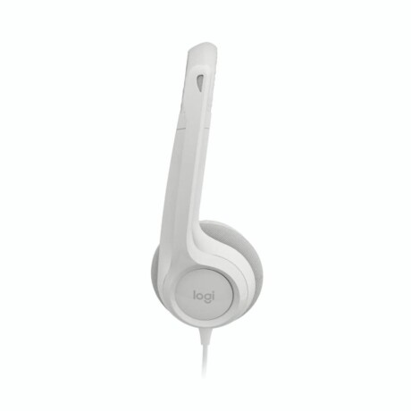 AURICULARES CABLEADOS LOGITECH HEADSET H390 USB Auriculares Cableados LOGITECH H390 USB Con Micrófono On-Ear - White