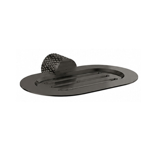 JABONERA SOPORTE METAL SIGNATURE GRAFITO GUNMETAL BRILLO GRAFITO-GUNMETAL