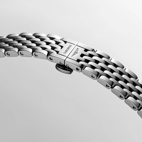 Reloj LONGINES Elegant Collection Moonphase de acero Reloj LONGINES Elegant Collection Moonphase de acero