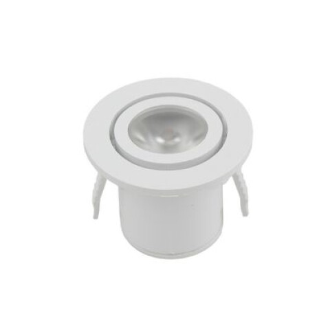 SPOT CABINET NANO LED REDONDO PC 1W 3.000K BIVOLT D38MM BLANCO SPOT CABINET NANO LED REDONDO PC 1W 3.000K BIVOLT D38MM BLANCO
