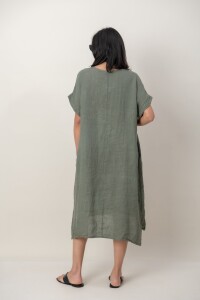 VESTIDO ENKI Verde Seco