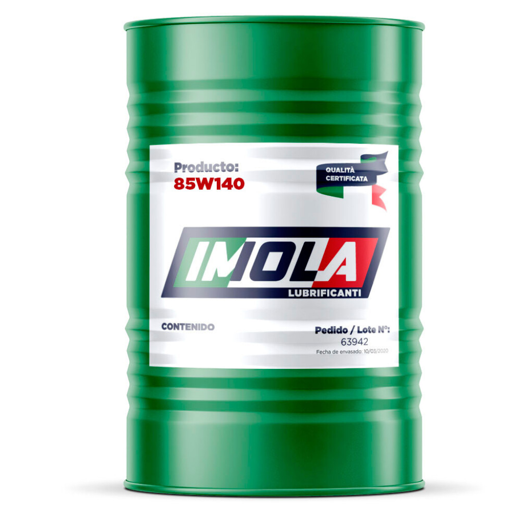 Lubricante para transmisión Imola 85W140, tambor de 200 litros